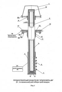 Пробоотборный зонд ПЗ ВЗ «Атмосфера-4М»