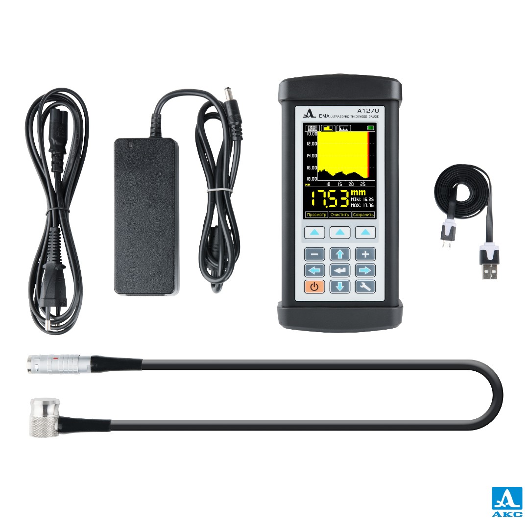 Толщиномер ультразвуковой АКС А1270